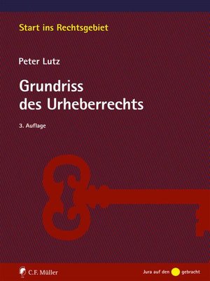 cover image of Grundriss des Urheberrechts